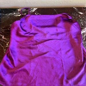 Aritiza babaton purple blouse size large